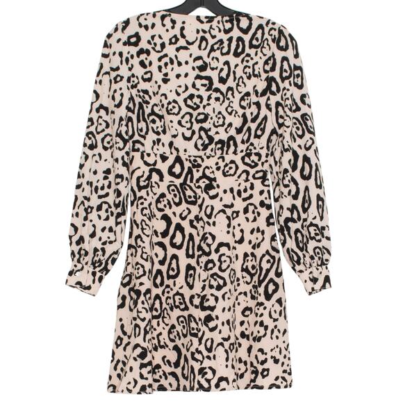 NWT Lola Grace Dress Leopard Y2K Mob Wife Retro Glam Bold Statement Loud XS - Picture 2 of 5